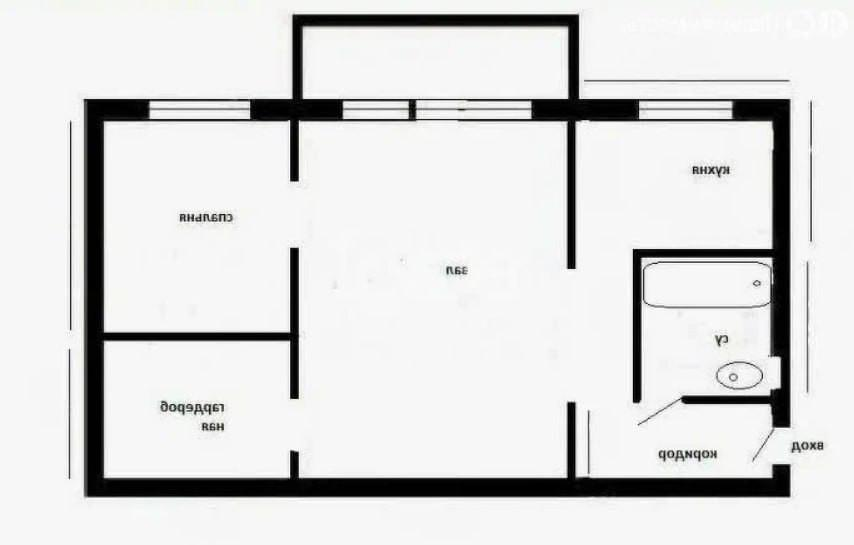 4-комнатная 61 м2 в ЖК undefined корпус null этаж 3