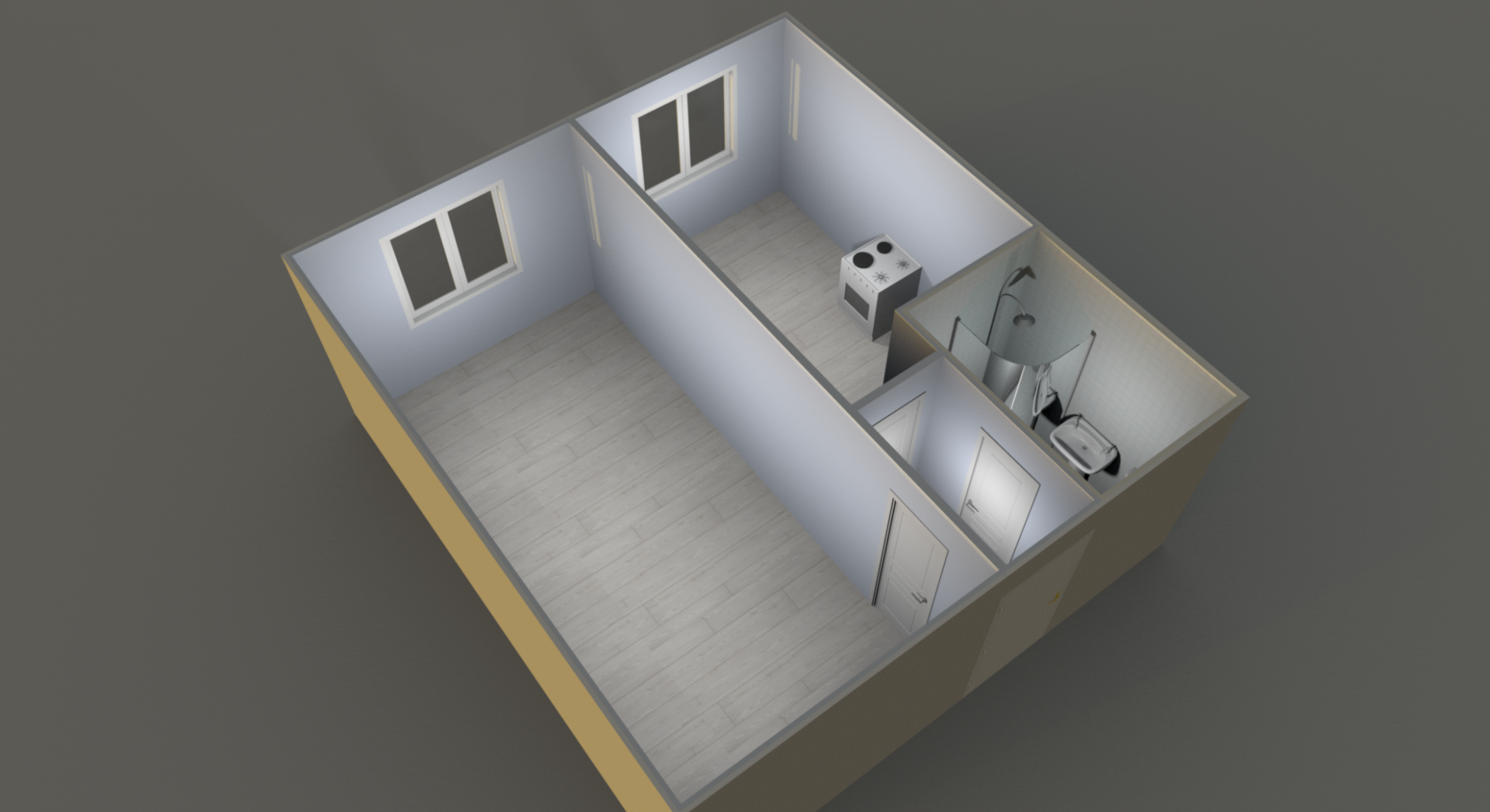 1-комнатная 28.6 м2 в ЖК undefined корпус null этаж 3