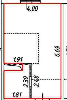 Студия 25.8 м2 в ЖК undefined корпус null этаж 6