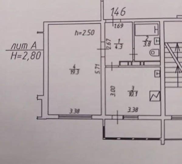 1-комнатная 37.5 м2 в ЖК undefined корпус null этаж 12