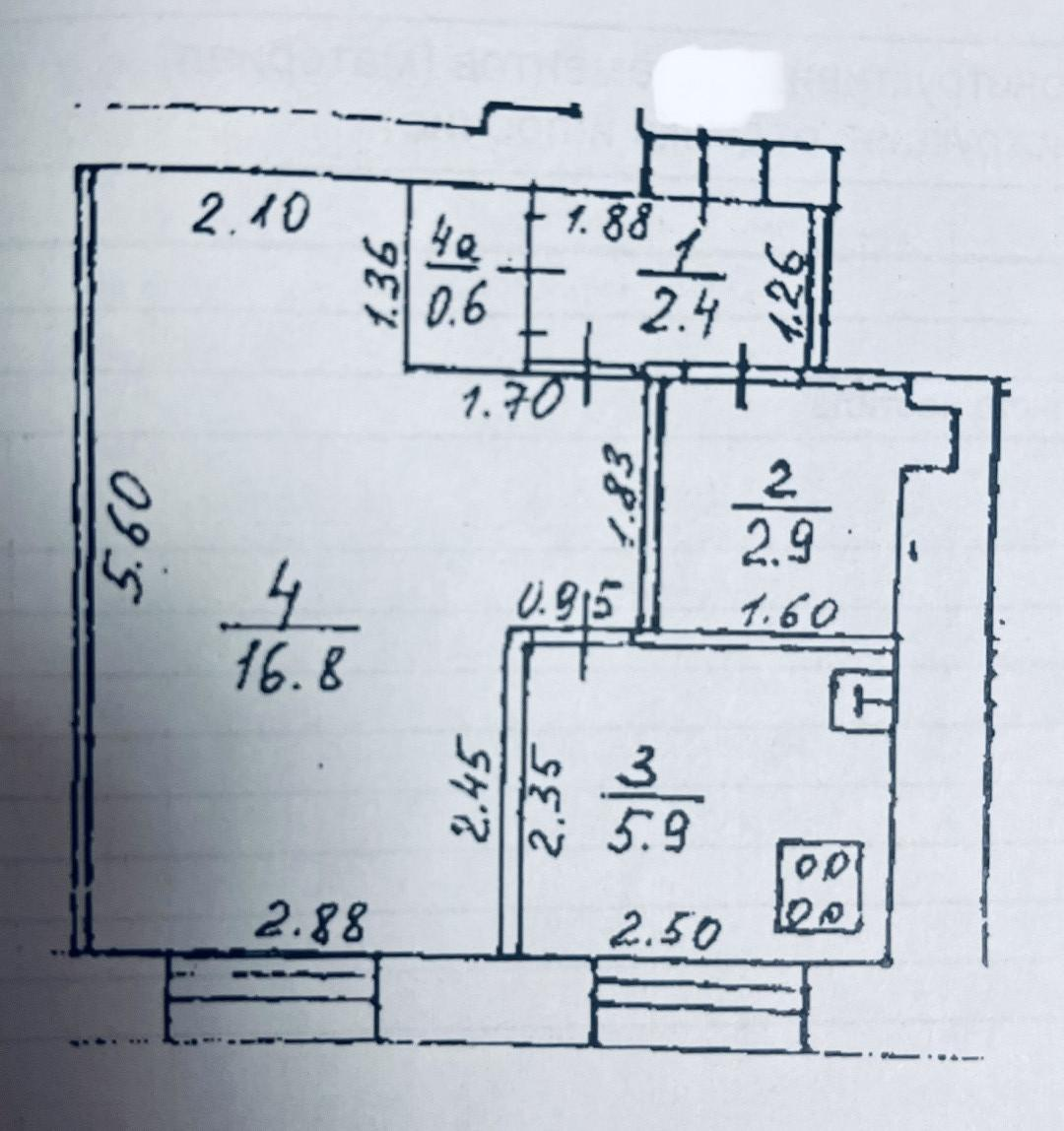Студия 28.6 м2 в ЖК undefined корпус null этаж 1