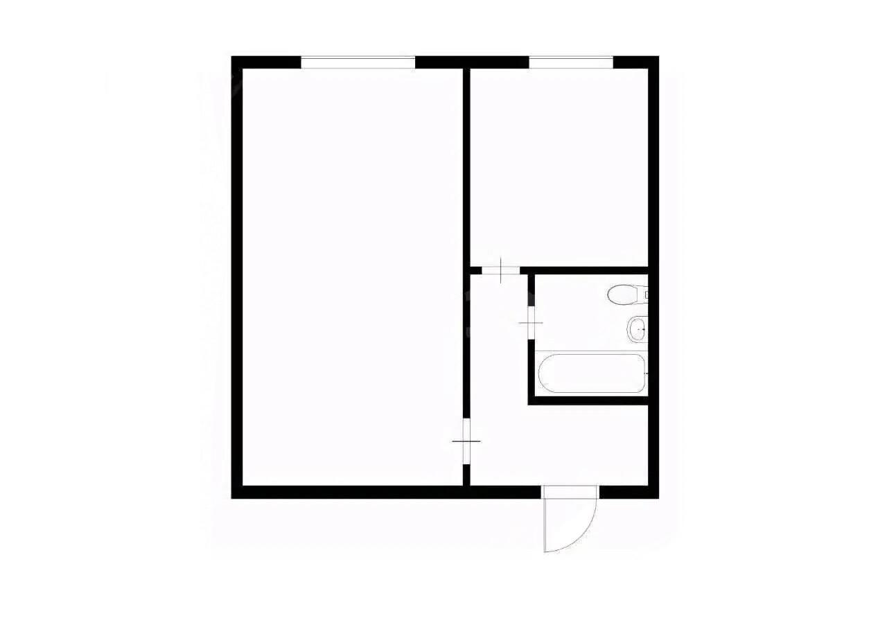 1-комнатная 32.7 м2 в ЖК undefined корпус null этаж 3