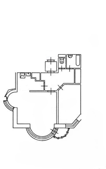 2-комнатная 57.6 м2 в ЖК undefined корпус null этаж 23