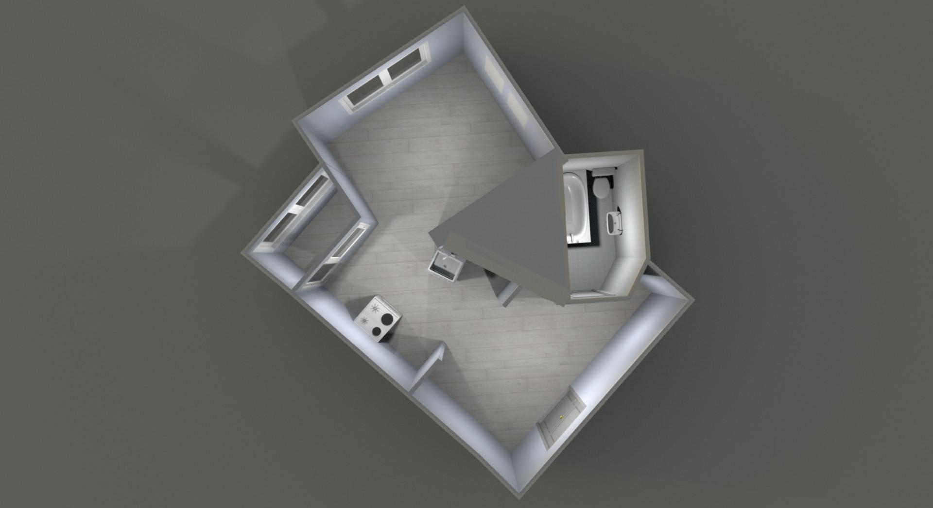 Студия 33.8 м2 в ЖК undefined корпус null этаж 2