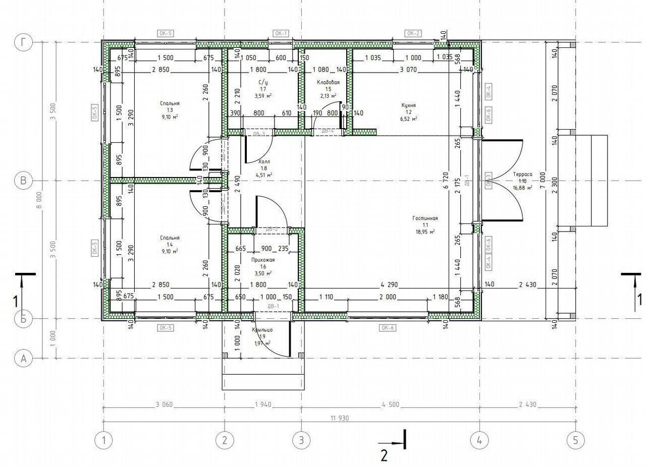 3-комнатная 80 м2 в ЖК undefined корпус null этаж null