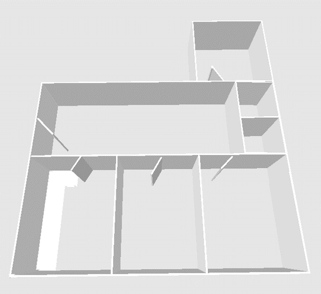 3-комнатная 60 м2 в ЖК undefined корпус null этаж 8