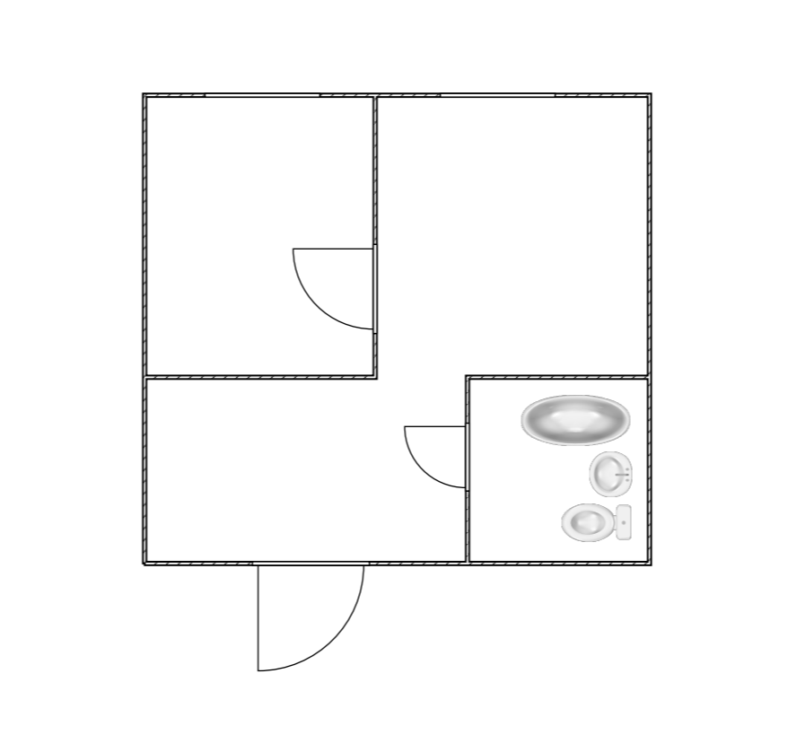 1-комнатная 23.6 м2 в ЖК undefined корпус null этаж 3