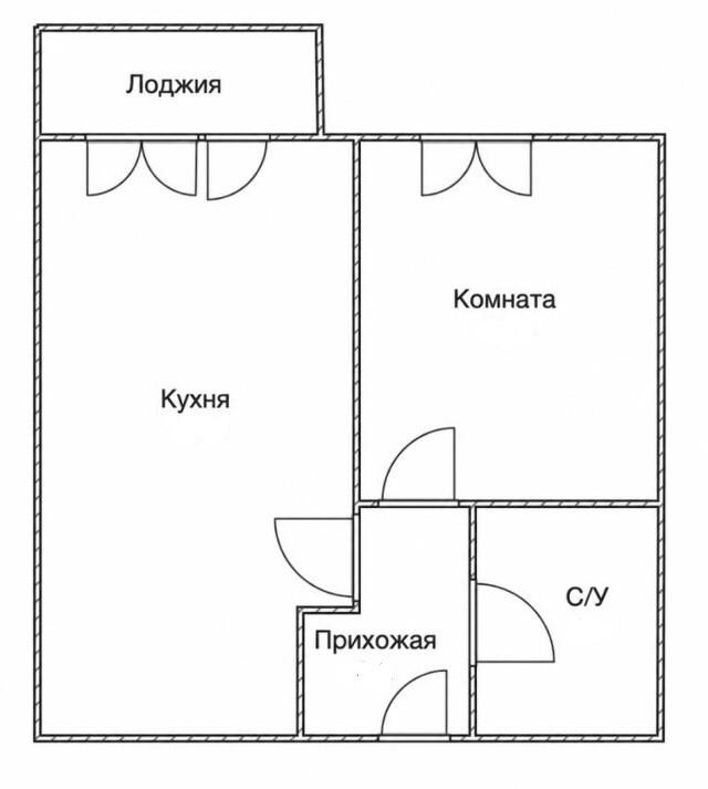 1-комнатная 37.4 м2 в ЖК undefined корпус null этаж 4