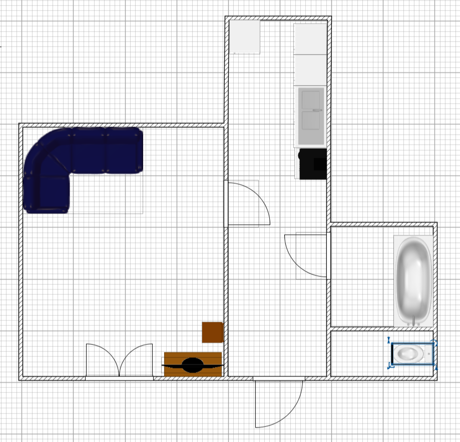 1-комнатная 24.5 м2 в ЖК undefined корпус null этаж 1