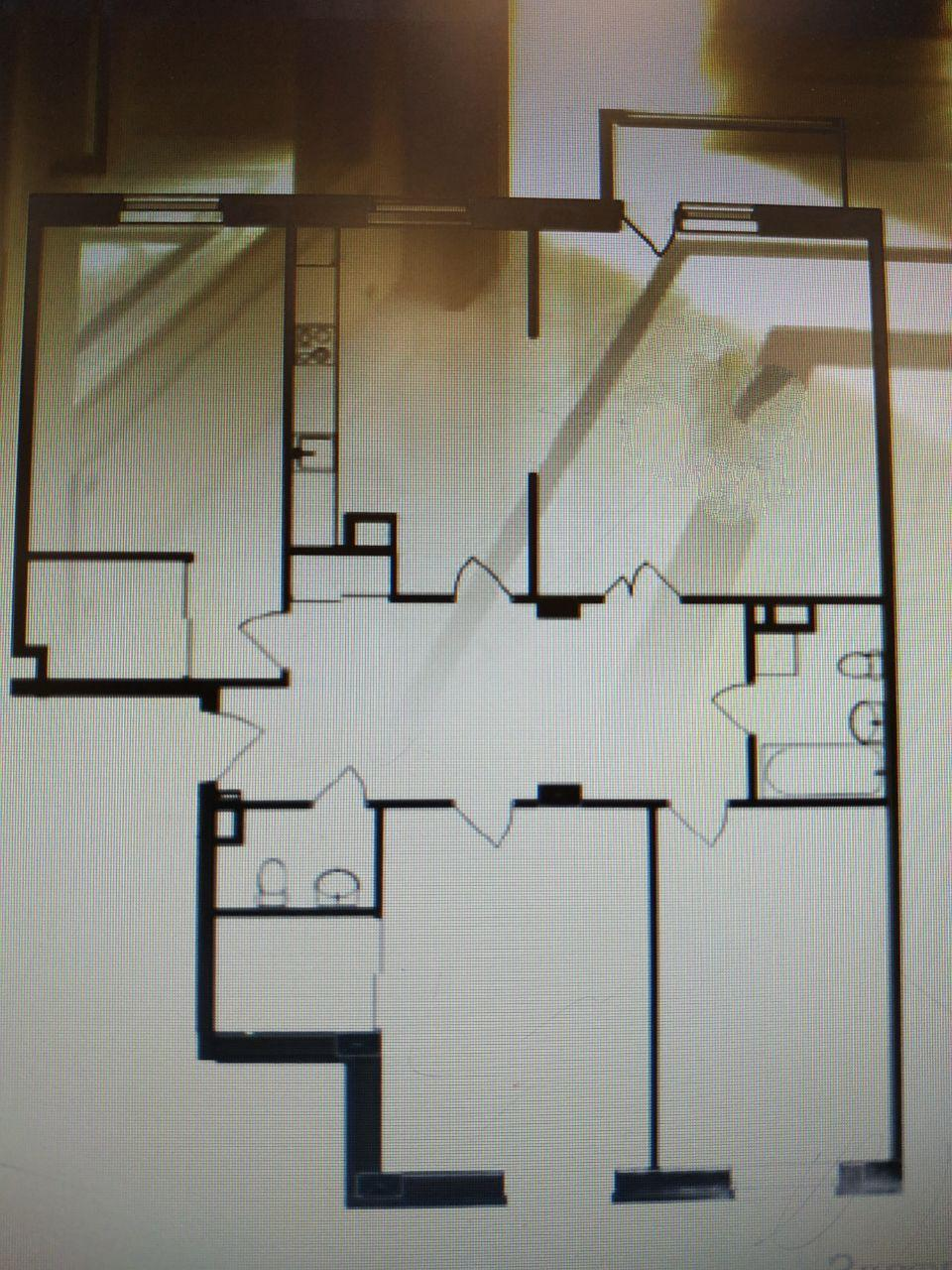 4-комнатная 134 м2 в ЖК undefined корпус null этаж 4