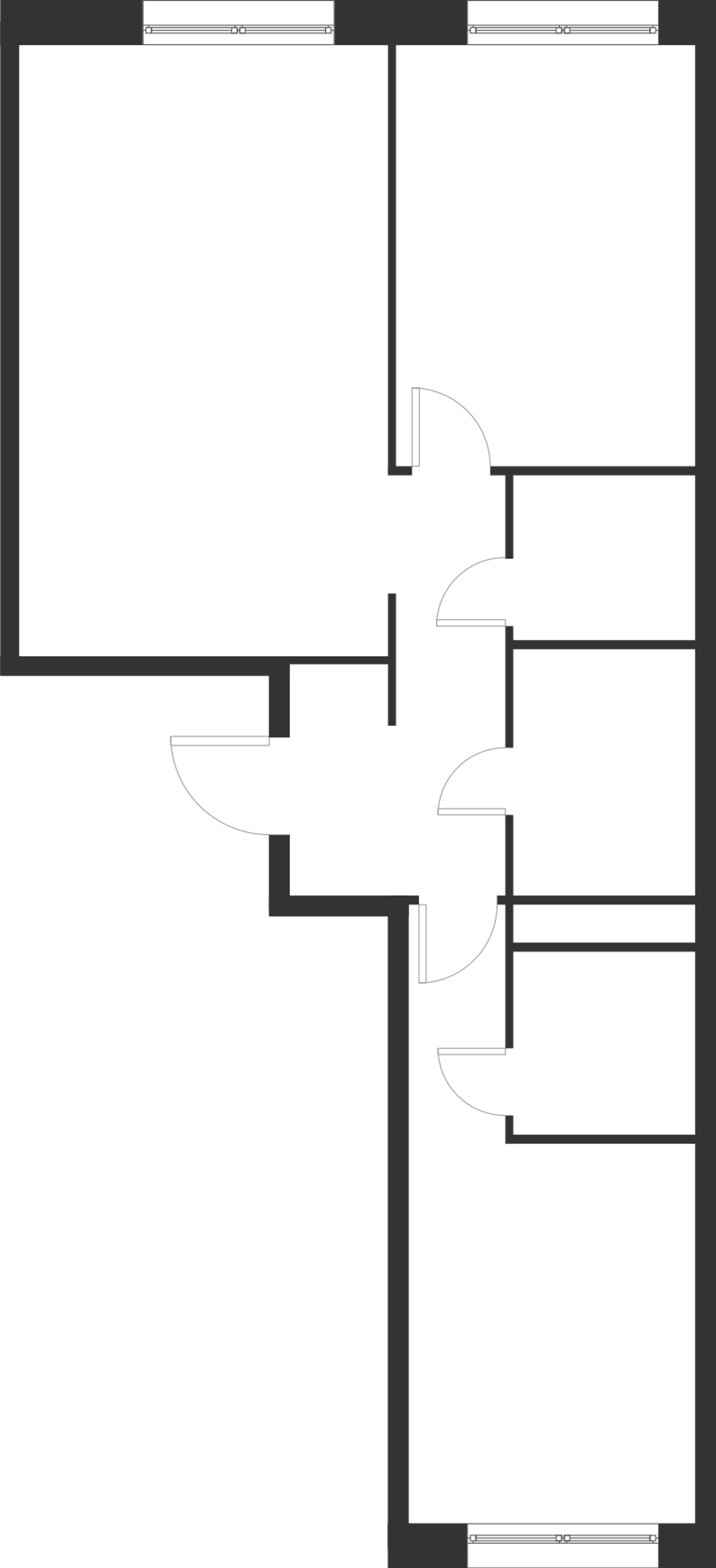 2-комнатная 69 м2 в ЖК Форевиль корпус null этаж 2