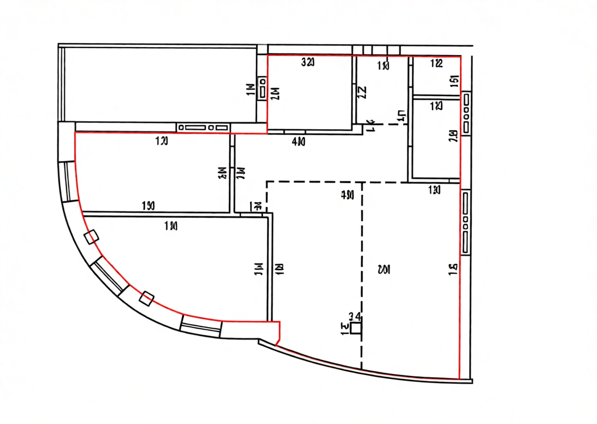 4-комнатная 124.4 м2 в ЖК undefined корпус null этаж 10