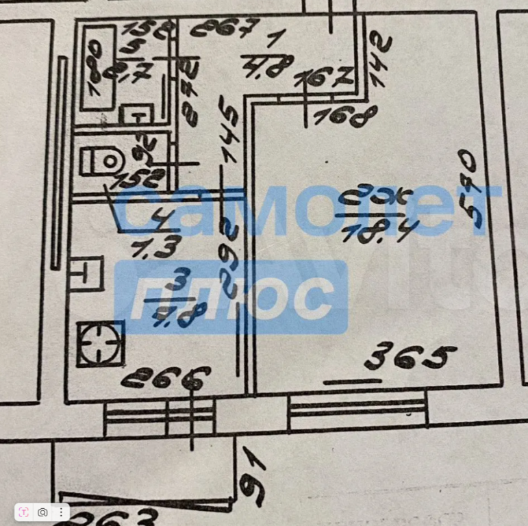 1-комнатная 35 м2 в ЖК undefined корпус null этаж 5