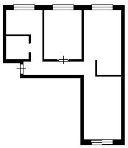 3-комнатная 65 м2 в ЖК undefined корпус null этаж 4