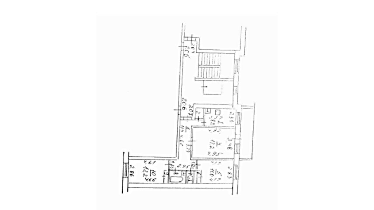 3-комнатная 67.4 м2 в ЖК undefined корпус null этаж 7