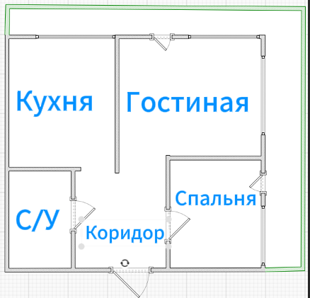 2-комнатная 75 м2 в ЖК undefined корпус null этаж 12