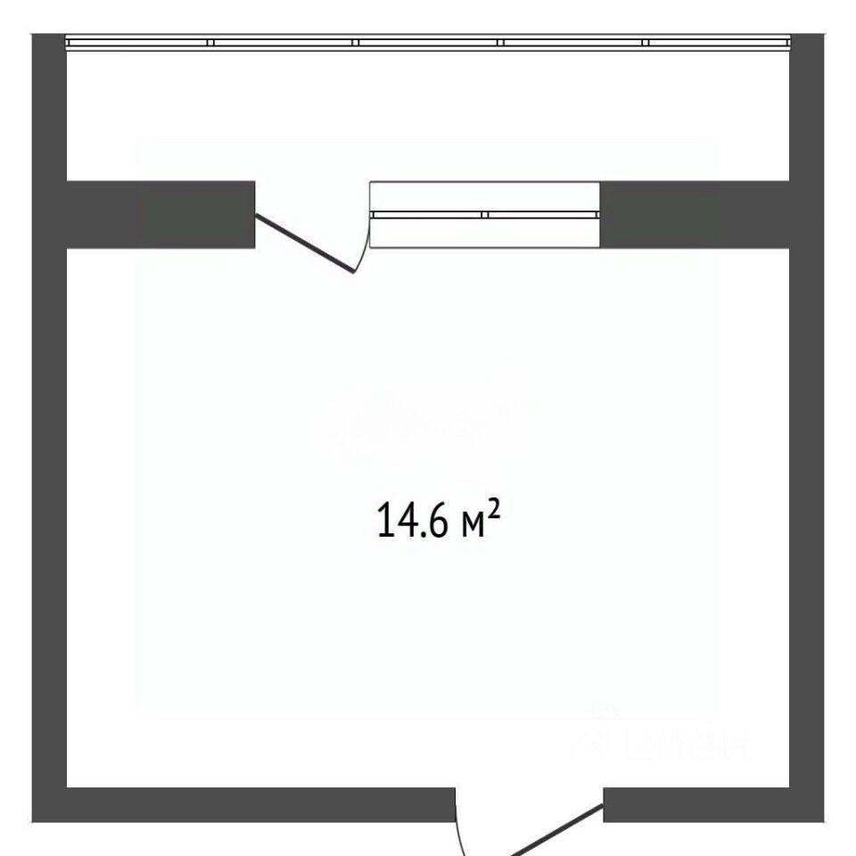 Студия 14.6 м2 в ЖК undefined корпус null этаж 12