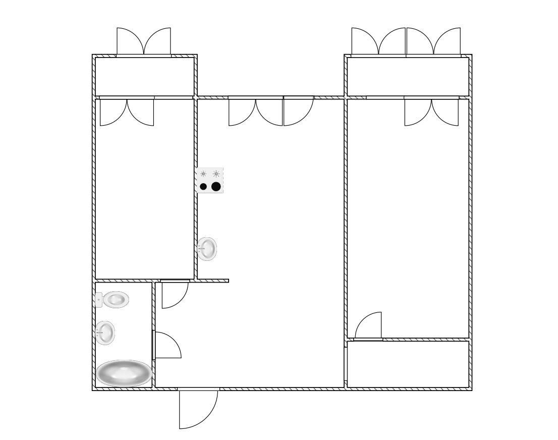 3-комнатная 59 м2 в ЖК undefined корпус null этаж 4