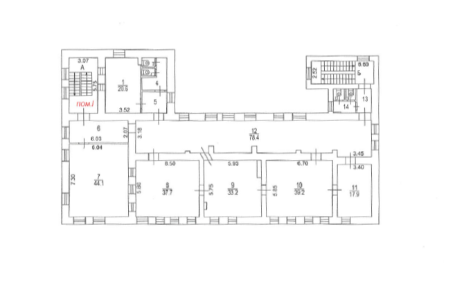 Студия 286 м2 в ЖК undefined корпус null этаж null