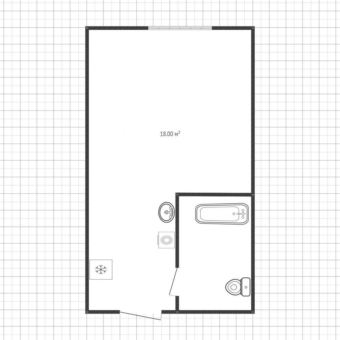 Студия 18 м2 в ЖК undefined корпус null этаж 2