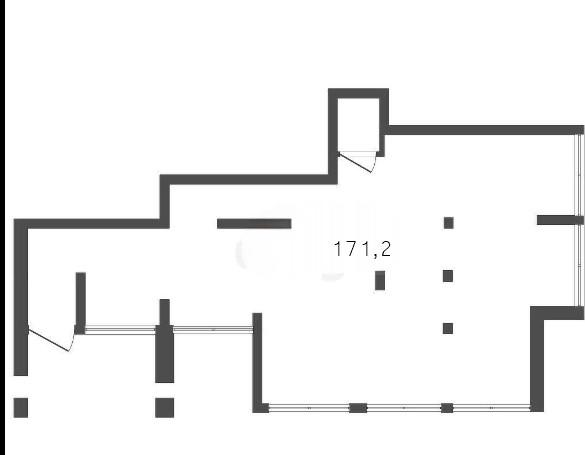 Студия 171.2 м2 в ЖК undefined корпус null этаж null