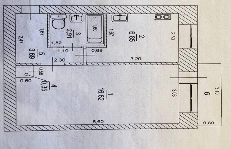 1-комнатная 31 м2 в ЖК undefined корпус null этаж 4