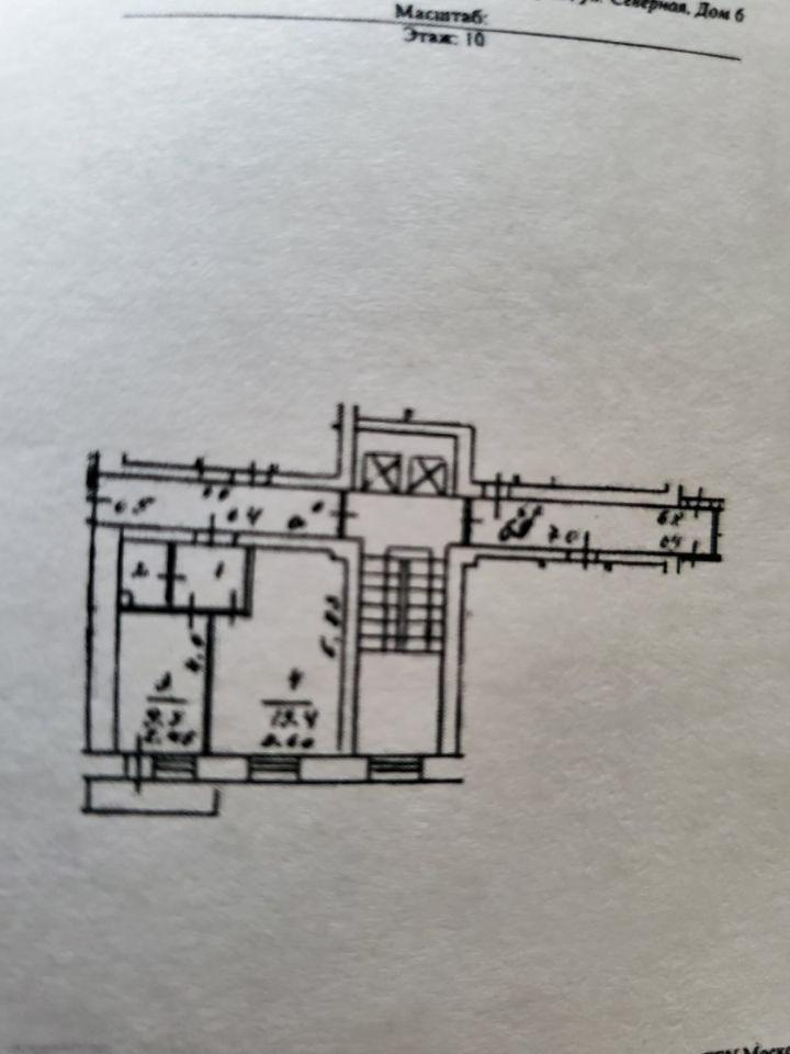 1-комнатная 34.6 м2 в ЖК undefined корпус null этаж 10