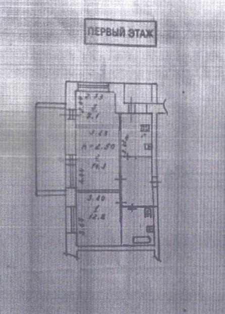 2-комнатная 53.4 м2 в ЖК undefined корпус null этаж 1