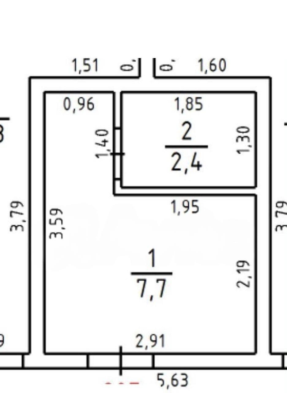 Студия 27 м2 в ЖК undefined корпус null этаж 3