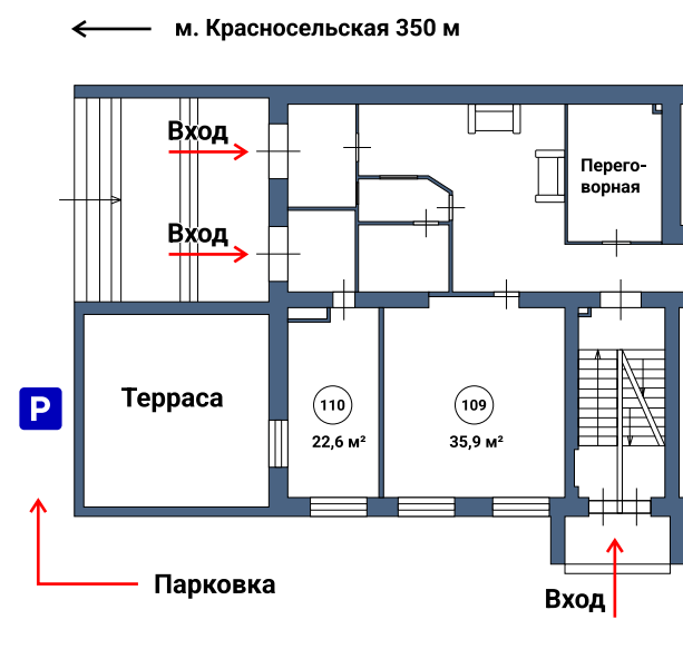 Студия 22.6 м2 в ЖК undefined корпус null этаж null