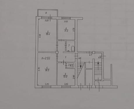 3-комнатная 70.2 м2 в ЖК undefined корпус null этаж 1