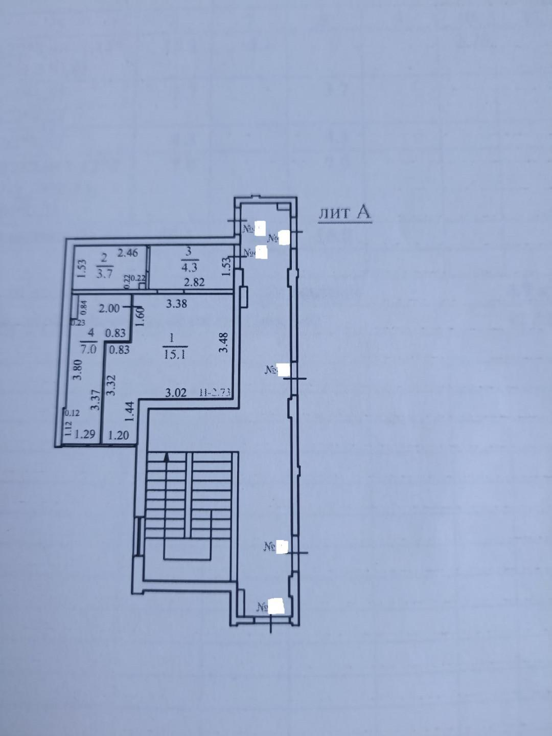 Студия 30.1 м2 в ЖК undefined корпус null этаж 2