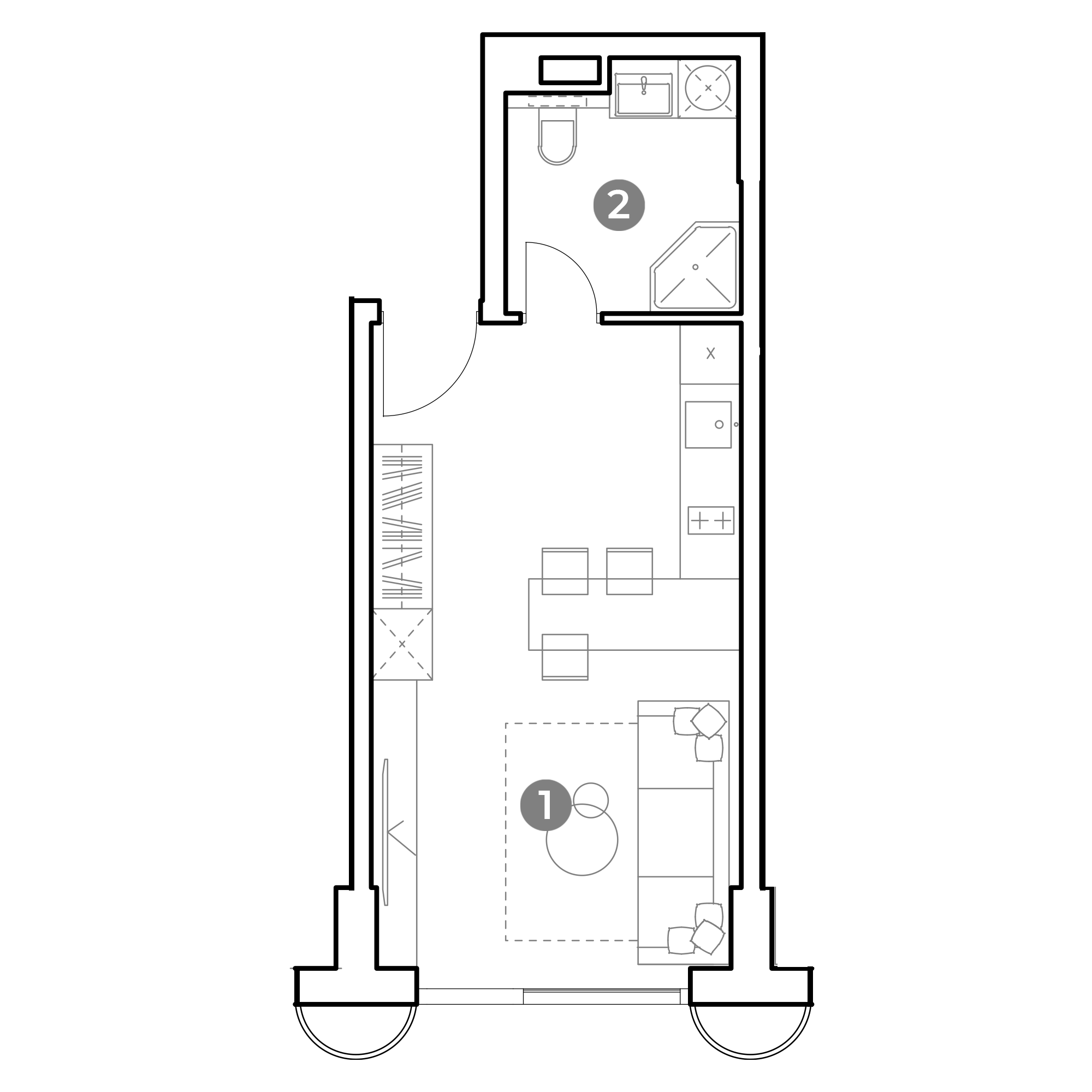 Студия 28 м2 в ЖК Nametkin Tower корпус null этаж 5