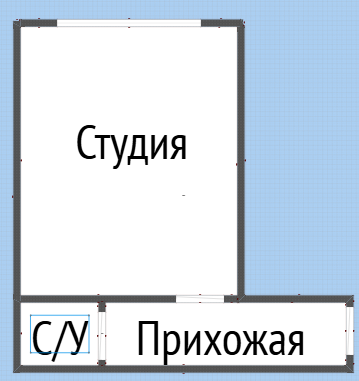 Студия 32.5 м2 в ЖК undefined корпус null этаж 12