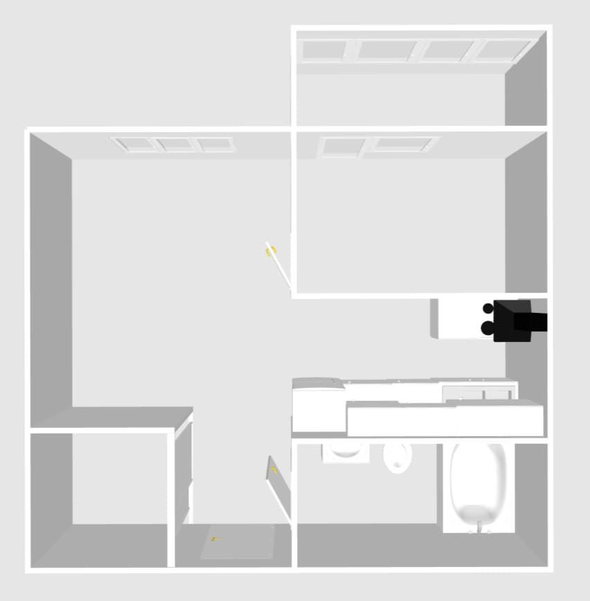 2-комнатная 40.5 м2 в ЖК undefined корпус null этаж 10