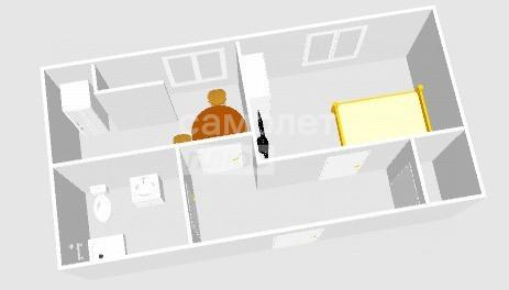 1-комнатная 36.1 м2 в ЖК undefined корпус null этаж 14