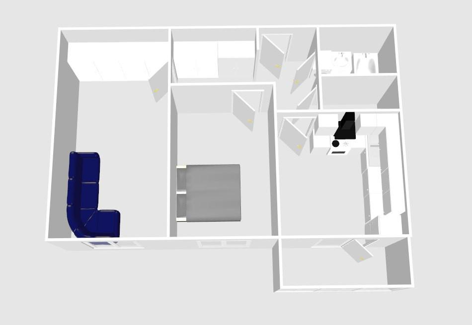 2-комнатная 54.3 м2 в ЖК undefined корпус null этаж 10