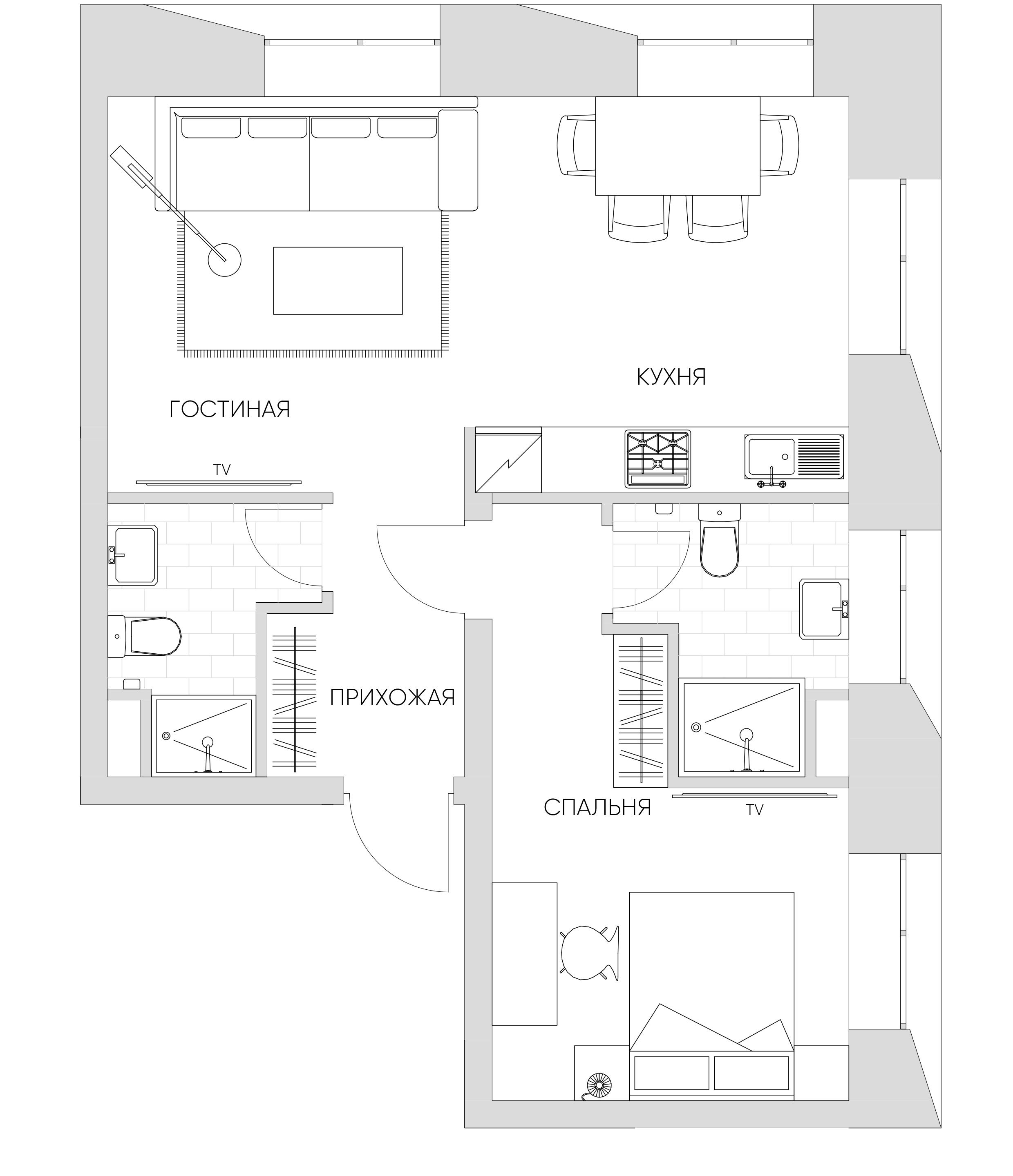 Студия 51 м2 в ЖК N`ICE LOFT корпус null этаж 8