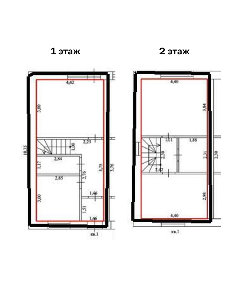 3-комнатная 74.7 м2 в ЖК undefined корпус null этаж null