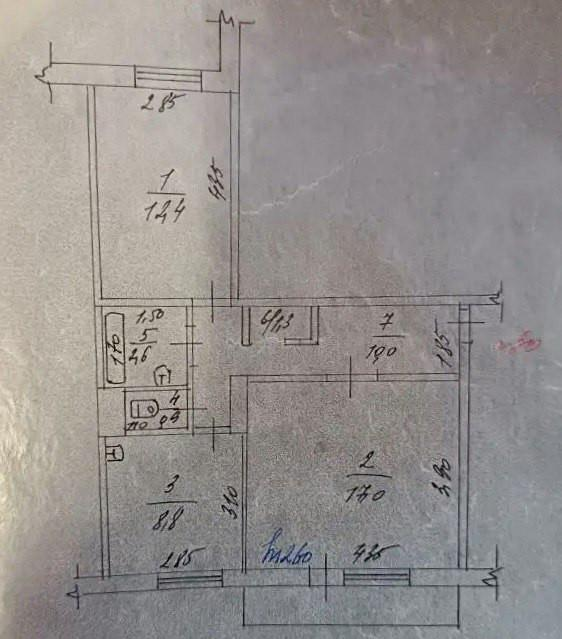 2-комнатная 53 м2 в ЖК undefined корпус null этаж 4