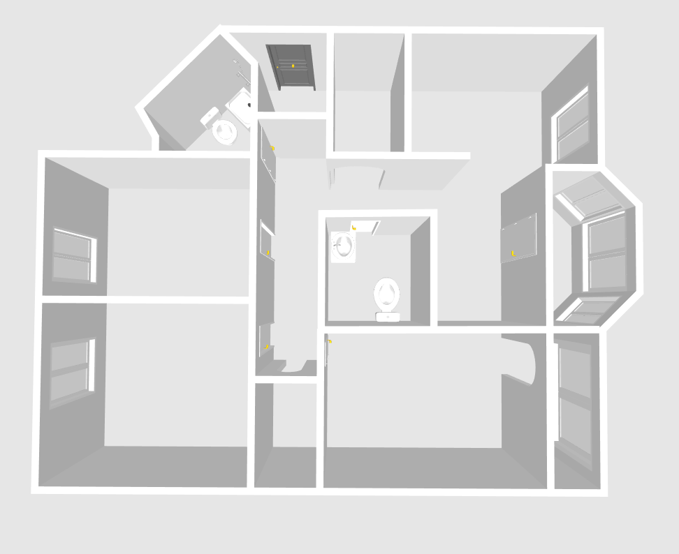 4-комнатная 108 м2 в ЖК undefined корпус null этаж 6