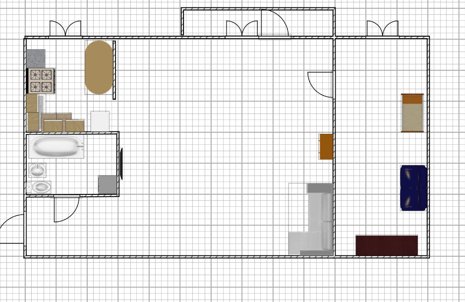 2-комнатная 42 м2 в ЖК undefined корпус null этаж 3