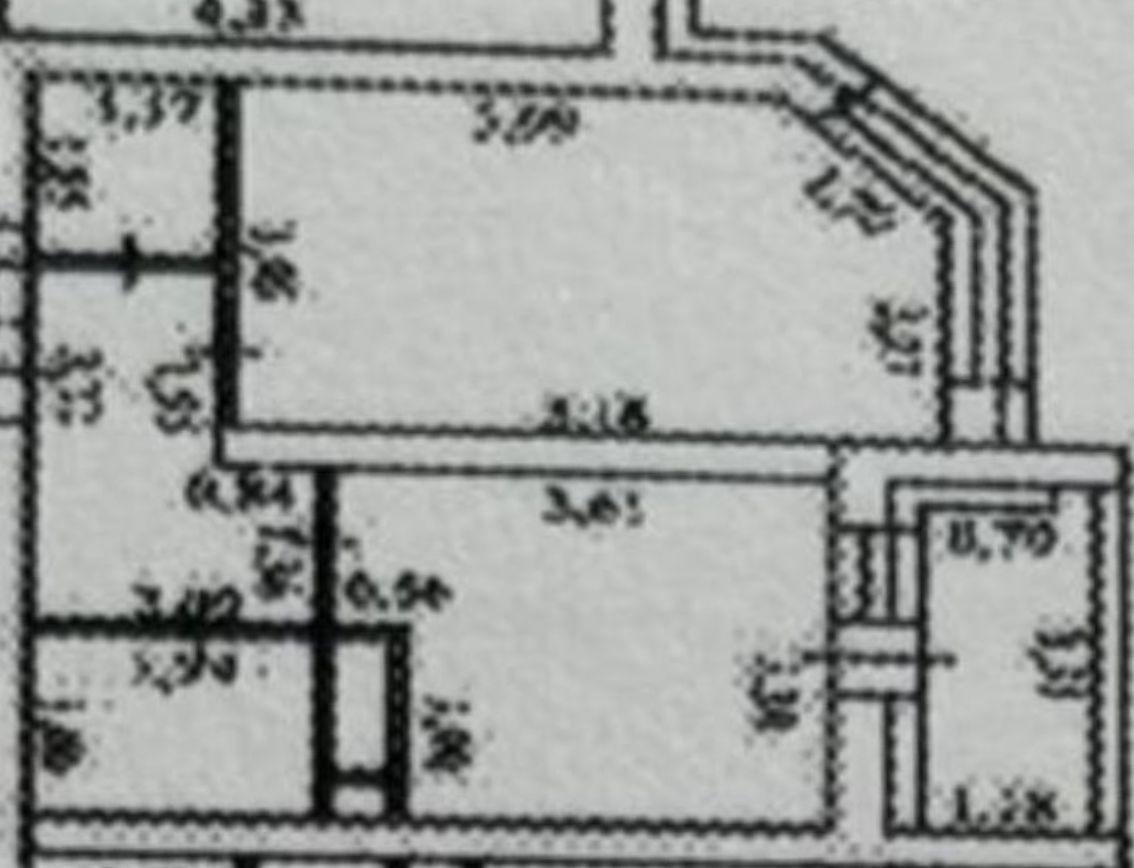 1-комнатная 42 м2 в ЖК undefined корпус null этаж 12