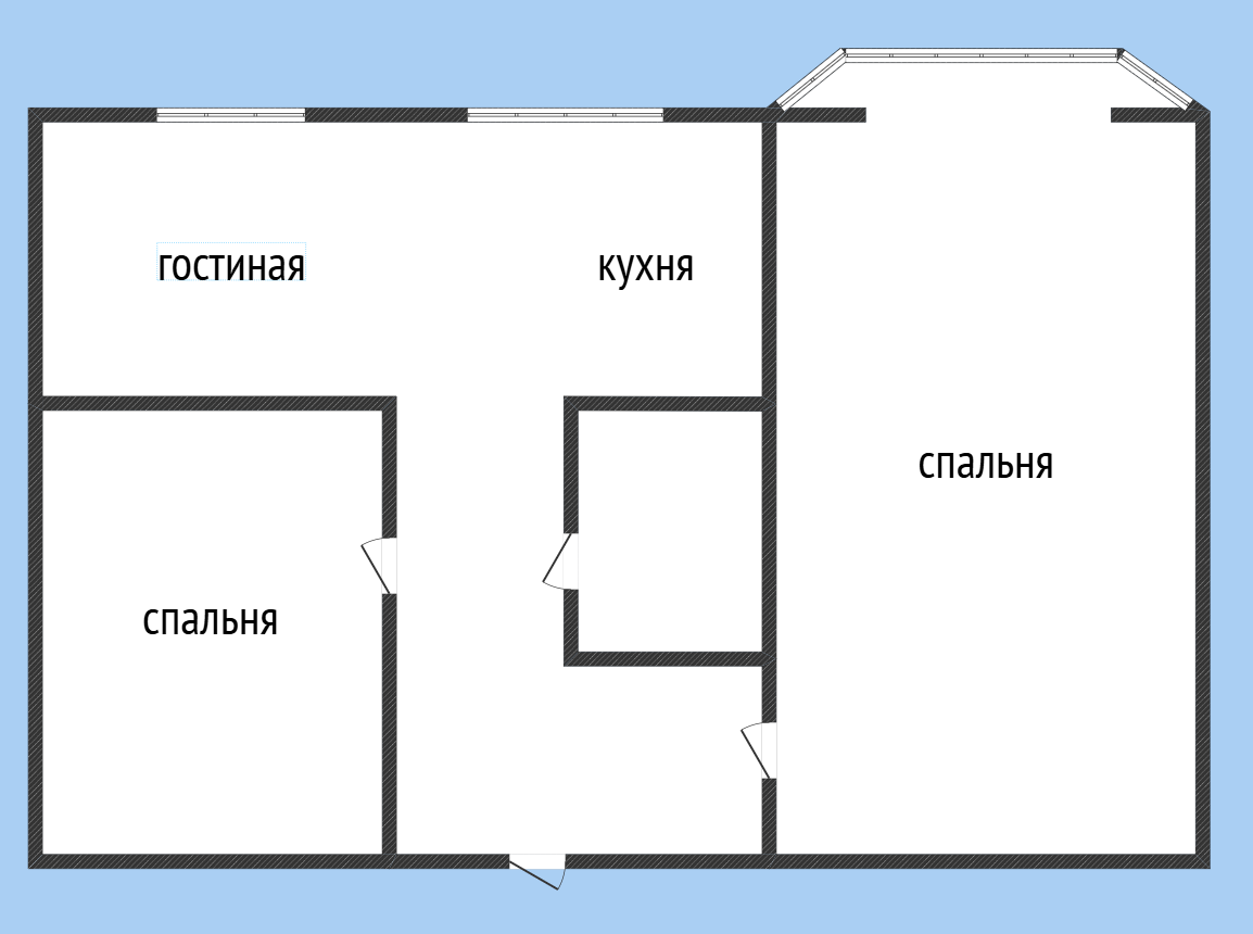 3-комнатная 81 м2 в ЖК undefined корпус null этаж 13