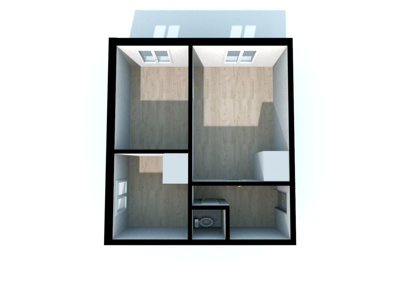2-комнатная 38.5 м2 в ЖК undefined корпус null этаж 1