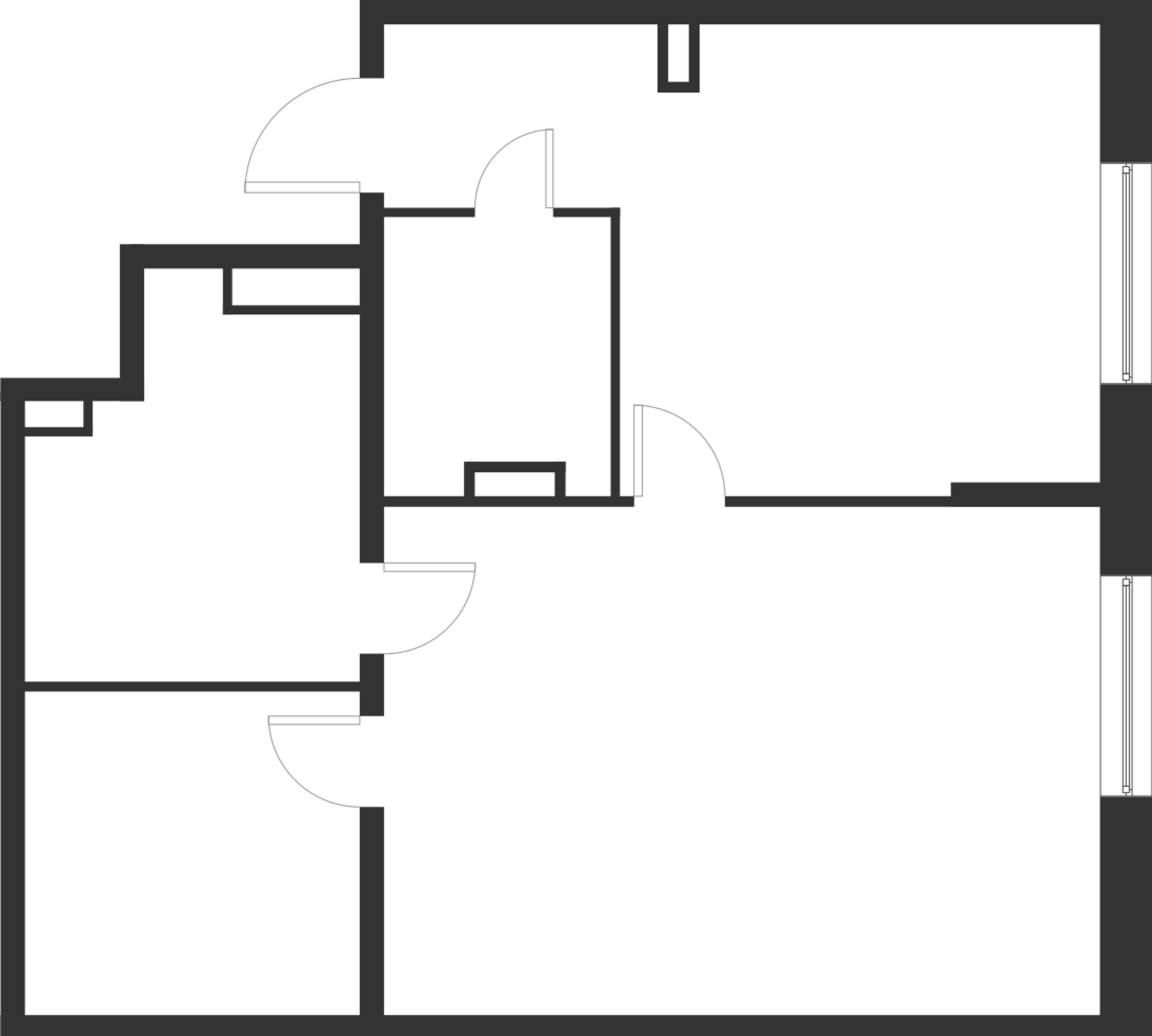 1-комнатная 69 м2 в ЖК Foreville корпус null этаж 1