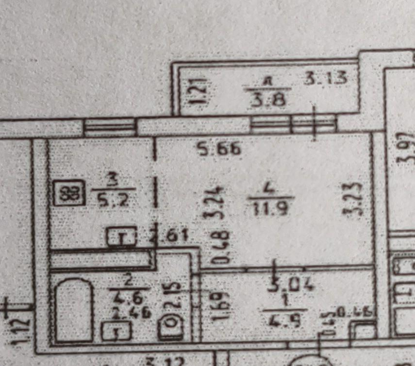 Студия 26.6 м2 в ЖК undefined корпус null этаж 14