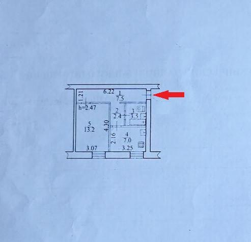1-комнатная 33.6 м2 в ЖК undefined корпус null этаж 1
