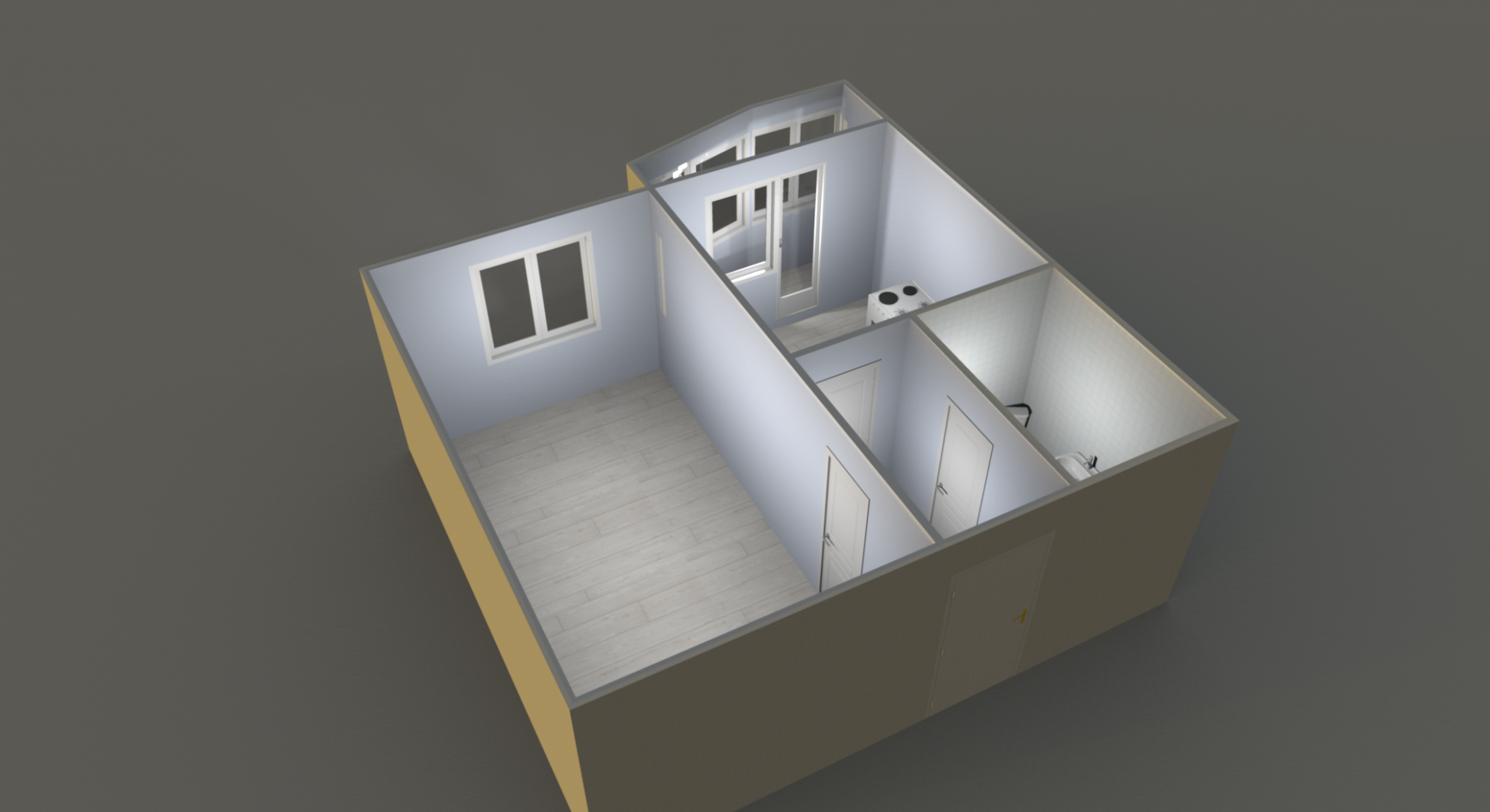 1-комнатная 35 м2 в ЖК undefined корпус null этаж 14