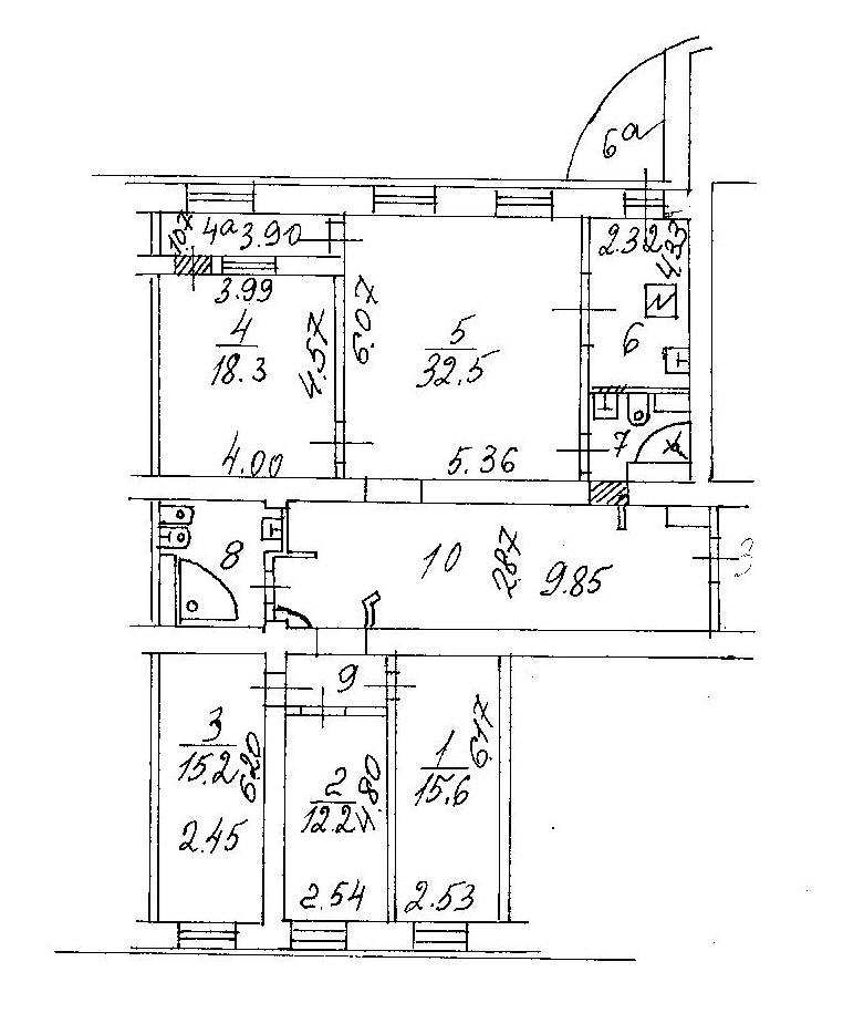 5-комнатная 145 м2 в ЖК undefined корпус null этаж 2